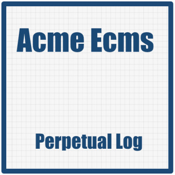 Acme Perpetual Log: tracciabilità persistente e logging avanzato in Acme ECMS